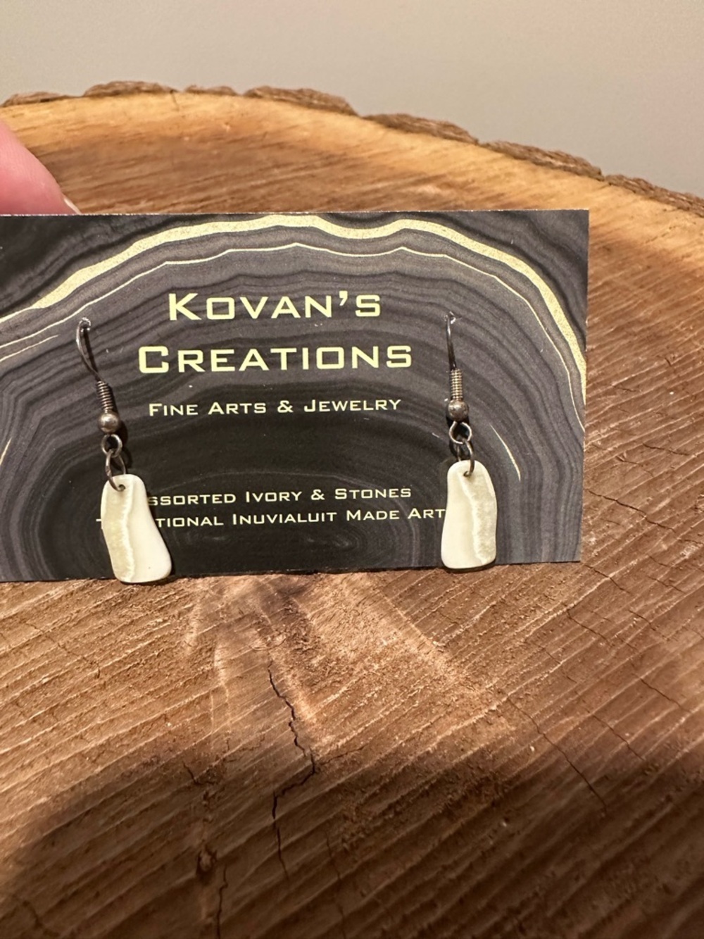 Ivory Drop Earrings